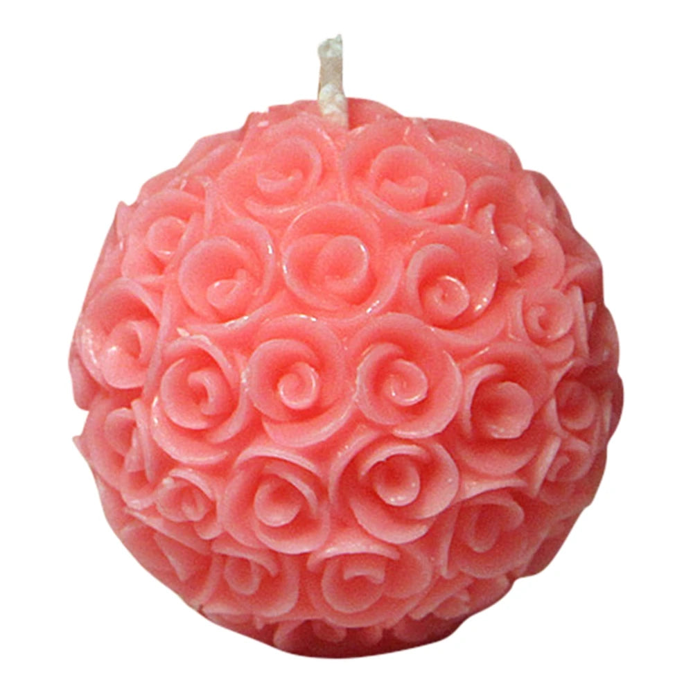 Bougie en forme de Rose