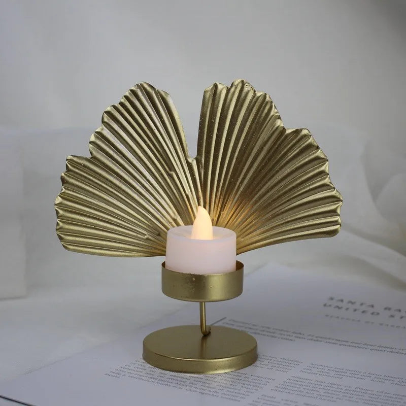 Bougeoir Feuille Automne