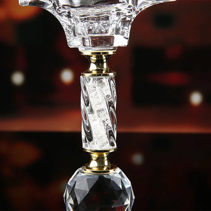 Bougeoir Cristal Ancien