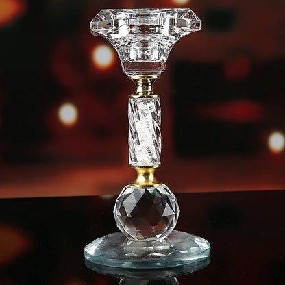 Bougeoir Cristal Ancien