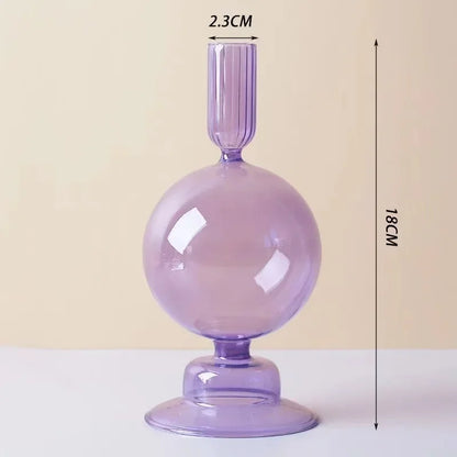 Vase Bougeoir Verre