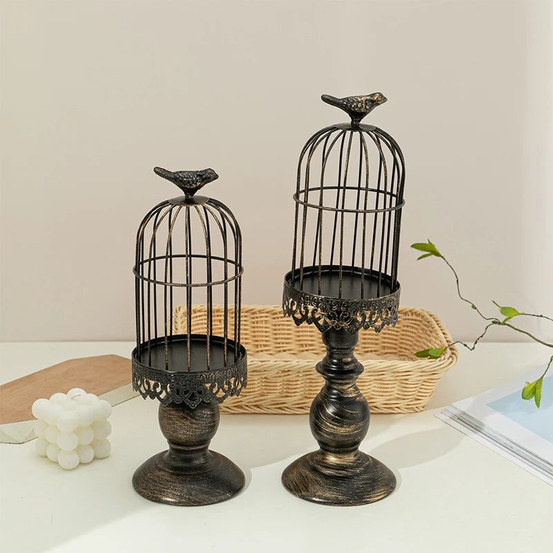 Bougeoir Cage Oiseau