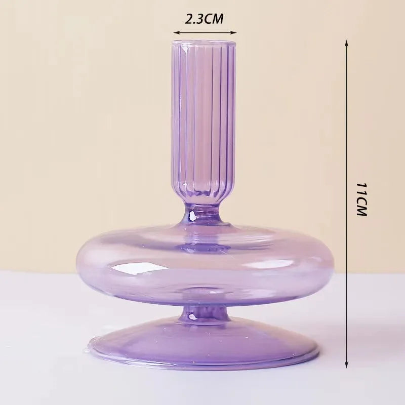 Vase Bougeoir Verre