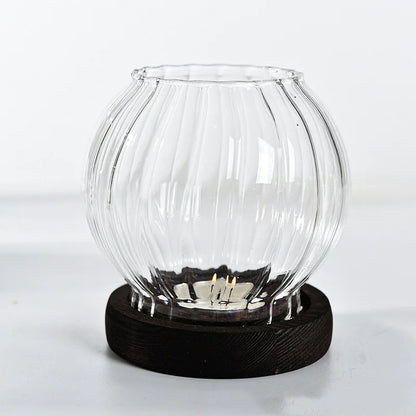 Bougeoir Boule Verre