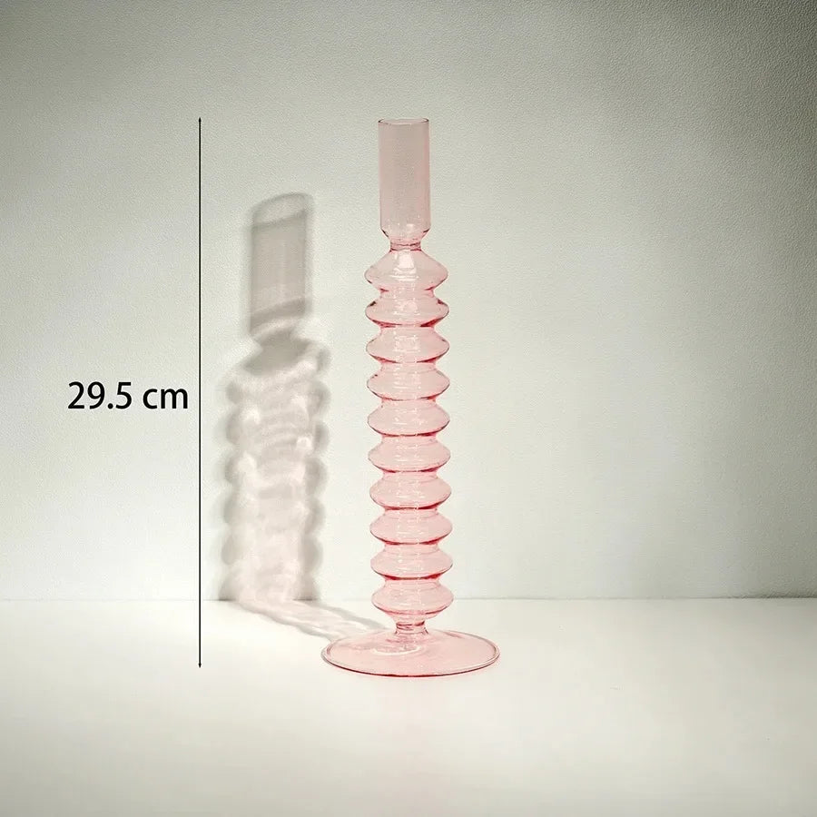 Vase Bougeoir Verre