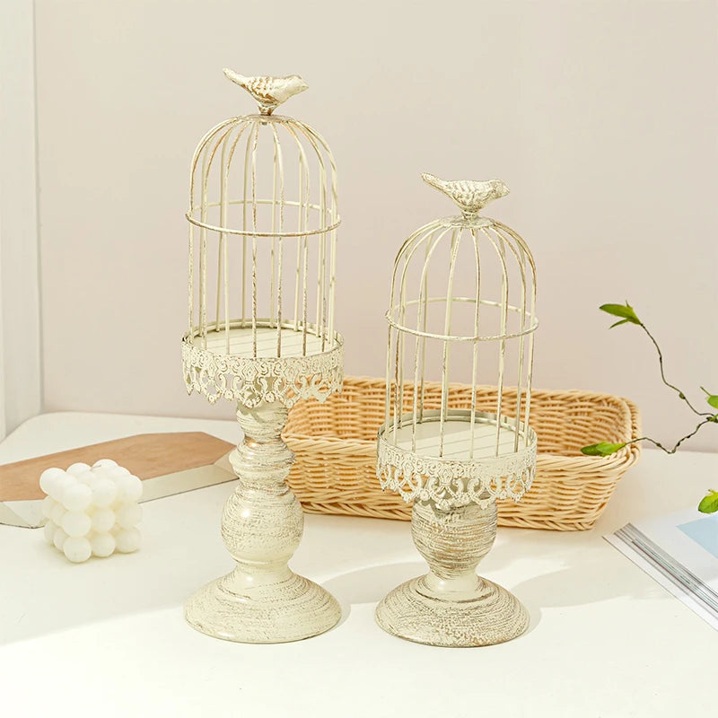 Bougeoir Cage Oiseau