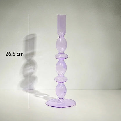 Vase Bougeoir Verre