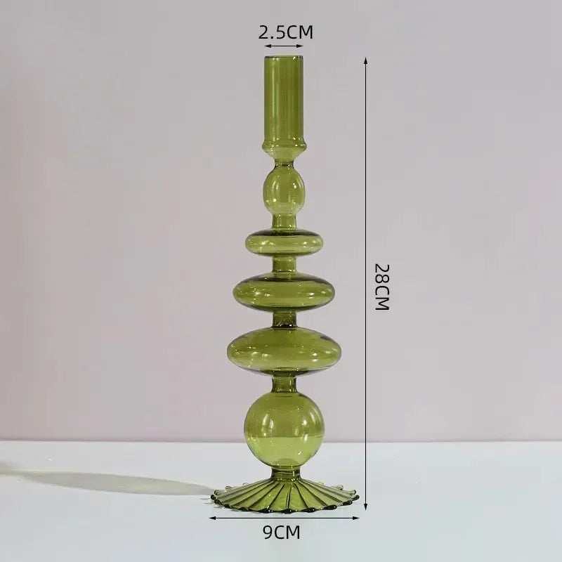 Vase Bougeoir Verre