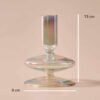 Bougeoir Verre Coloré