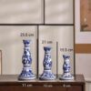 Bougeoir en Porcelaine