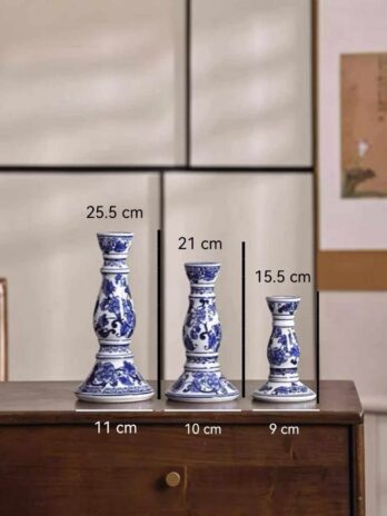 Bougeoir en Porcelaine