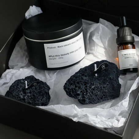 Bougeoir Pierre Noir