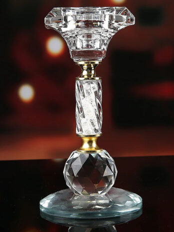 Bougeoir Cristal Ancien
