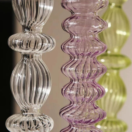 Bougeoir Cylindrique Verre