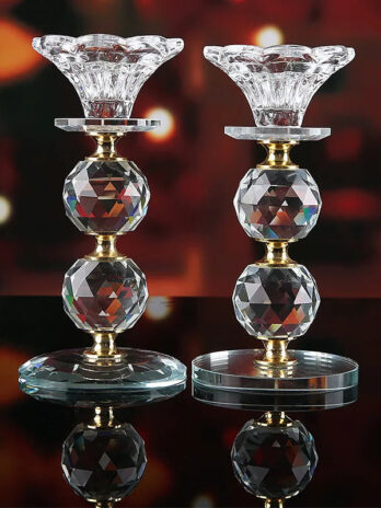 Bougeoir Cristal Moderne
