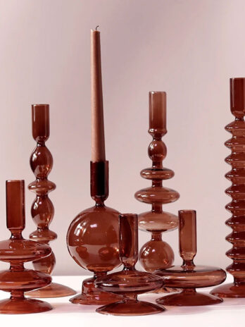Bougeoir Marron