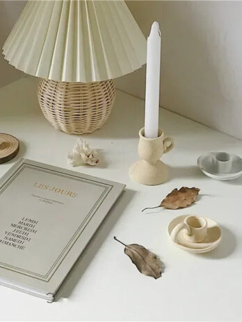 Bougeoir Beige