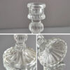 Bougeoir Vintage en Verre