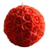 Bougie en forme de Rose