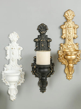 Bougeoir Mural Baroque