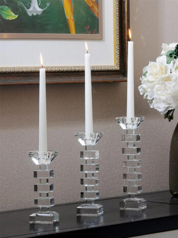 Bougeoir Verre Transparent
