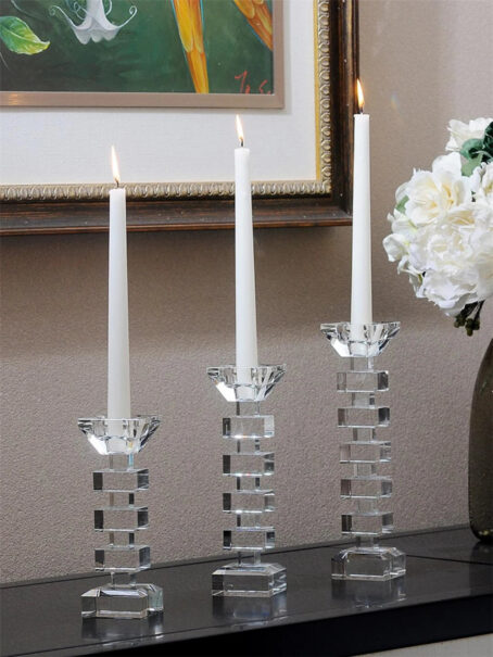 Bougeoir Verre Transparent