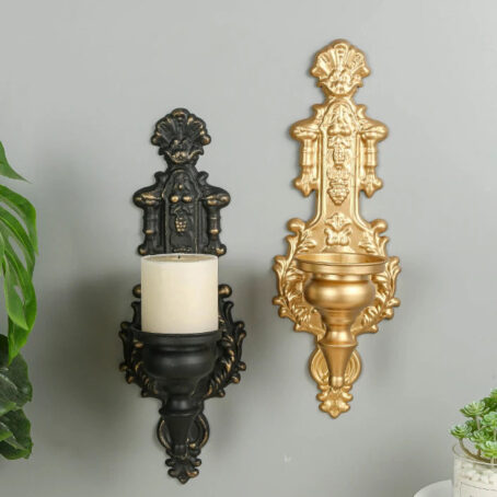 Bougeoir Mural Baroque