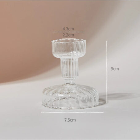 Bougeoir Transparent