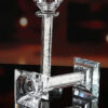 Bougeoir Verre sur Pied