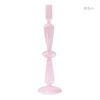 Bougeoir Verre Rose