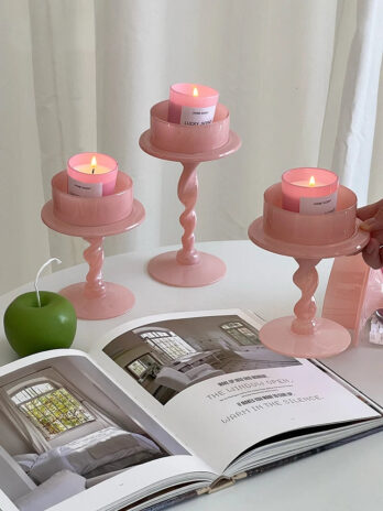 Bougeoir Rose