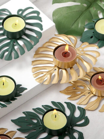 Bougeoir Feuille