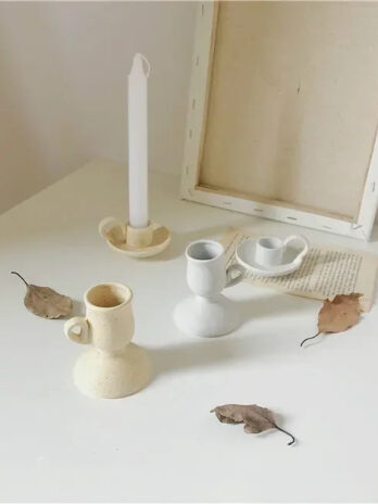 Bougeoir Beige
