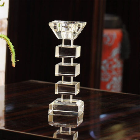 Bougeoir Verre Transparent