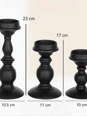 Bougeoir Fer Noir