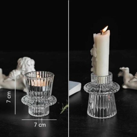 Porte-Bougie Transparent