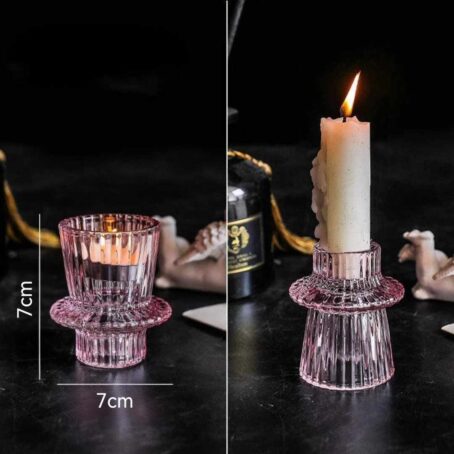 Porte-Bougie Transparent
