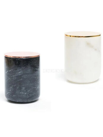 Porte-Bougie Marbre