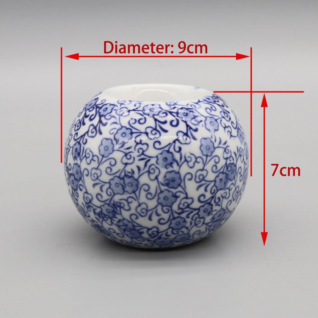 Bougeoir decoratif céramique porte bougie diamètre 12 cm candle holder