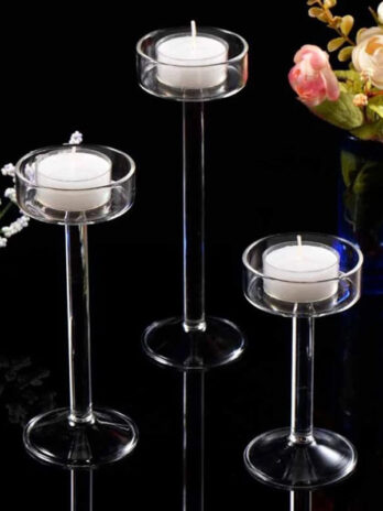 Verre Porte Bougie
