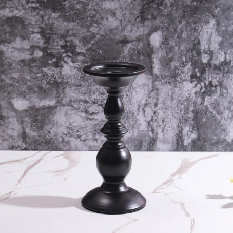 Porte-Bougie Noir