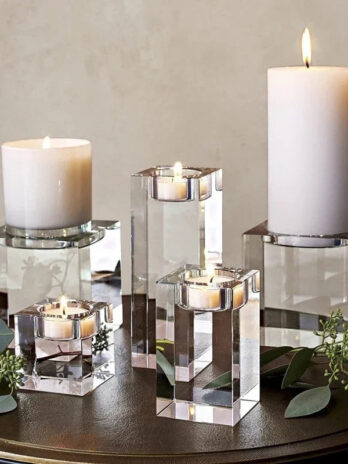 Porte-Bougie Verre