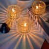 Petit Bougeoir en Verre
