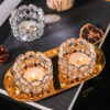 Support Bougie Verre