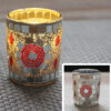 Photophore Mosaique Verre