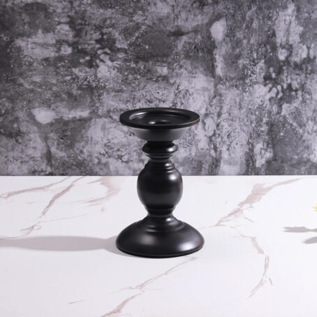 Porte-Bougie Noir