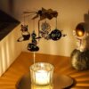 Petit Bougeoir en Verre