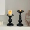 Porte-Bougie Noir