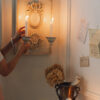 Chandelier Mural Ancien