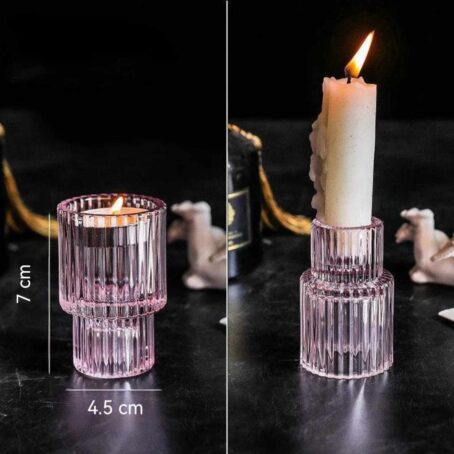Porte-Bougie Transparent